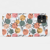 Paarse franjeaap Yoga seamless pattern 13 Case-Mate iPhone Case (Achterkant (horizontaal))