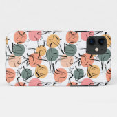 Paarse franjeaap Yoga seamless pattern 13 Case-Mate iPhone Case (Achterkant (horizontaal))