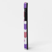 Paarse franjeaap Yoga seamless pattern 1 Case-Mate iPhone Case (Achterkant/links)
