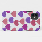 Paarse franjeaap Yoga seamless pattern 1 Case-Mate iPhone Case (Achterkant (horizontaal))