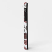 Paarse franjeaap Yoga seamless pattern 22 Case-Mate iPhone Case (Achterkant/links)