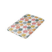 Paarse franjeaap Yoga seamless pattern 37 Badmat (Gekanteld)