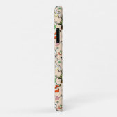 Paarse franjeaap Yoga seamless pattern 52 Case-Mate iPhone Case (Achterkant/rechts)