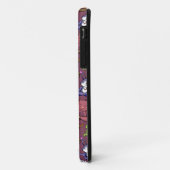 Paarse franjeaap Yoga seamless pattern 64 Case-Mate iPhone Case (Achterkant/links)