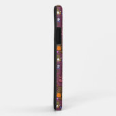 Paarse franjeaap Yoga seamless pattern 64 Case-Mate iPhone Case (Achterkant/rechts)
