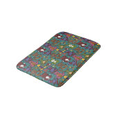 Paarse franjeaap Yoga seamless pattern 65 Badmat (Gekanteld)