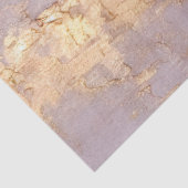  paarse Franse rozen gouden folie grunge wall Tissuepapier (Detail)