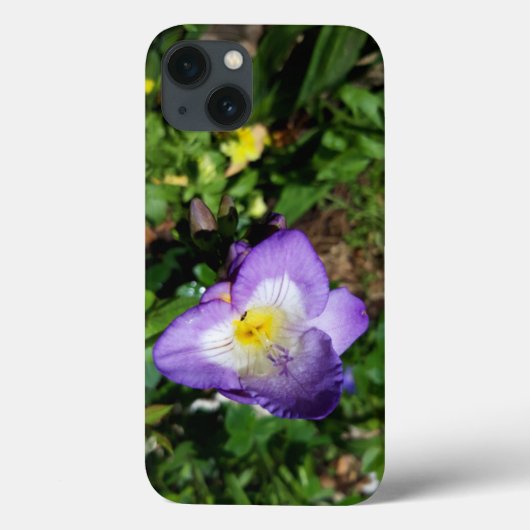 Paarse Freesia Flowers Case-Mate iPhone Case (Achterkant)