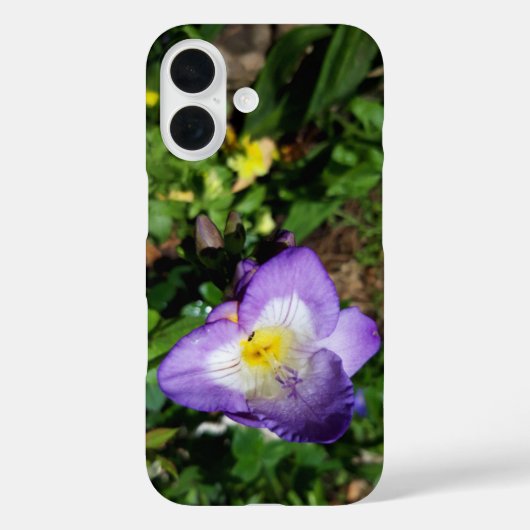 Paarse Freesia Flowers Case-Mate iPhone Case (Achterkant)