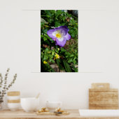 Paarse Freesia Flowers Poster (Keuken)