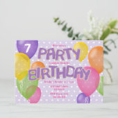 paarse Frosting Cutout Cookies Meisjes Verjaardag Kaart (Staand voorkant)