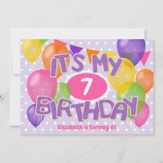 paarse Frosting Cutout Cookies Meisjes Verjaardag Kaart (Achterkant)