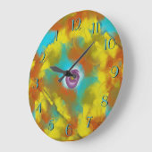 Paarse    fruitklok achterwaarts grote klok (Hoek)