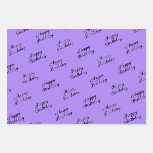 Paarse Fuchsia Flowers gecoördineerd Inpakpapier Vel (Voorkant 2)