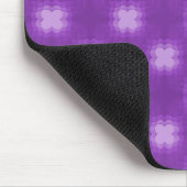 Paarse Funky Flair Mousepad Muismat (Hoek)