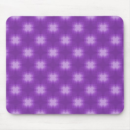 Paarse Funky Flair Mousepad Muismat (Voorkant)