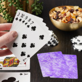 Paarse Fur Frenzy-spelkaarten Pokerkaarten (Insitu)
