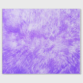 Paarse Fur Frenzy Wrapping Papier (Vlak)