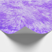 Paarse Fur Frenzy Wrapping Papier (Hoek)