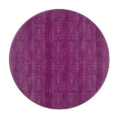 Paarse Fushia-koolstofvezel afdrukken Snijplank (Voorkant)