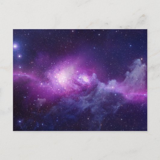 PAARSE GALAXY BRIEFKAART (Voorkant)