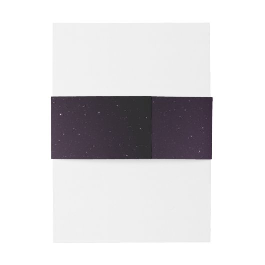 Paarse galaxy Celestial Gold Moon Cycle Weddenscha Uitnodigingen Wikkel (Achterkant Voorbeeld)