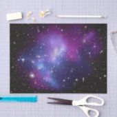 Paarse Galaxy Cluster Celestial Tissuepapier (Craft)