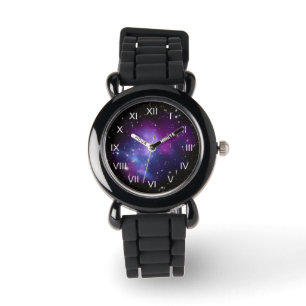 Paarse Galaxy-cluster Horloge
