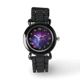 Paarse Galaxy-cluster Horloge
