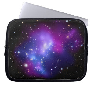 Paarse Galaxy Cluster J0717 Space Laptop Sleeve