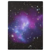 Paarse Galaxy-cluster Klembord (Achterkant)