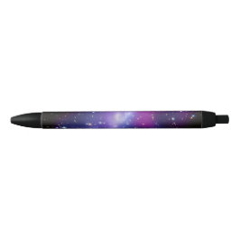 Paarse Galaxy-cluster Zwarte Inkt Pen
