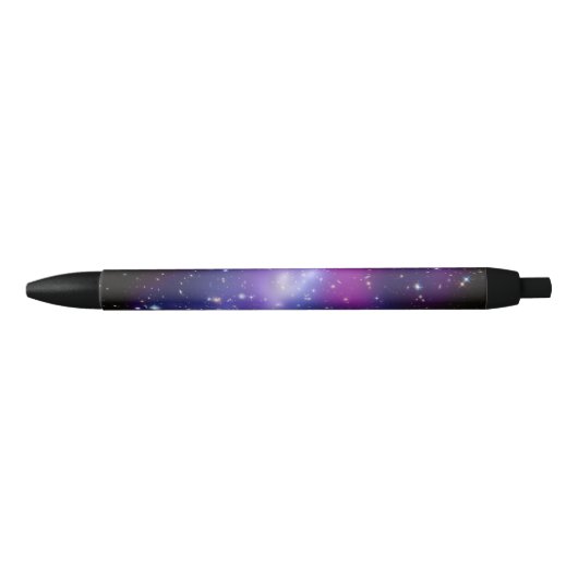 Paarse Galaxy-cluster Zwarte Inkt Pen (Voorkant)