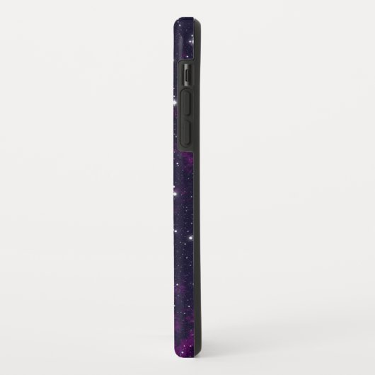 Paarse Galaxy iPhone hoesje (Achterkant/links)