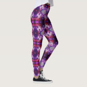 Paarse Galaxy Kat Leggings (Rechts)