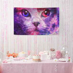 Paarse Galaxy Kat Spandoek
