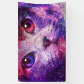 Paarse Galaxy Kat Spandoek (Verticaal)