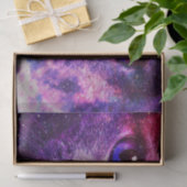 Paarse Galaxy Kat Tissuepapier (Geschenk)
