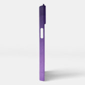 Paarse Galaxy Ombre Business Logo & Social Media iPhone Hoesje (Rechterkant)