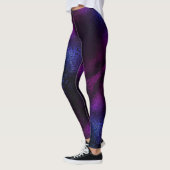 Paarse Galaxy Ombre leggings Waveline merk (Links)