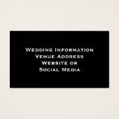 Paarse Galaxy Planetarium Wedding Save the Date Visitekaartje (Achterkant)