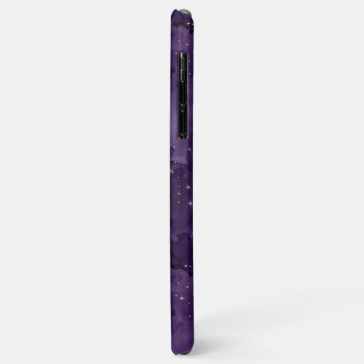 Paarse Galaxy-serie Design 8 Case-Mate iPhone Case (Achterkant/links)