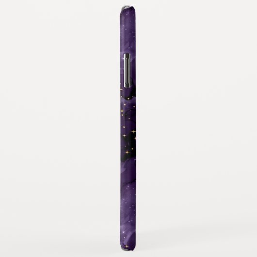 Paarse Galaxy-serie Design 8 Case-Mate iPhone Case (Achterkant/rechts)