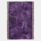Paarse Galaxy-serie Design 8 Deken (Voorkant Verticaal)