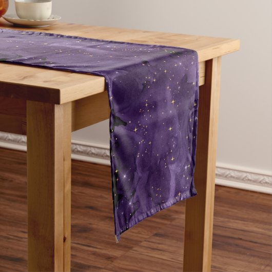 Paarse Galaxy-serie Design 8 Lange Tafelloper (Voorbeeld)