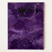 Paarse Galaxy-serie Design 8 Planner (Achterkant)