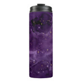 Paarse Galaxy-serie Design 8 Thermosbeker (Voorkant)