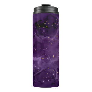 Paarse Galaxy-serie Design 8 Thermosbeker
