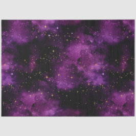 Paarse Galaxy Serie Ontwerp 1 Tissuepapier