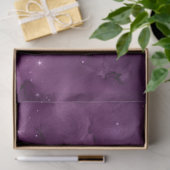 Paarse Galaxy Serie Ontwerp 2 Tissuepapier (Geschenk)